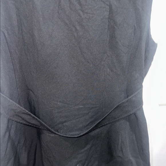 Nanette Lepore Black Sleeveless Zip-Front Dress - Picture 6 of 7